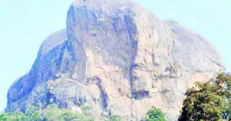 Obangogo Hill in Gombe State