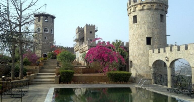 The towers of Kajuru Castle in Kaduna State