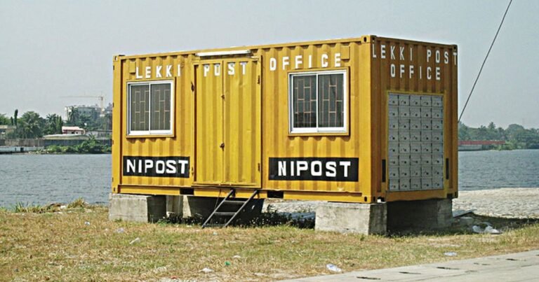 A NIPOST post office branch in Nigeria