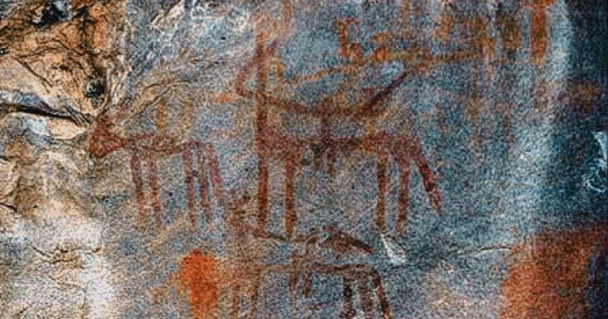 Ancient rock paintings at Birnin Kudu in Jigawa State