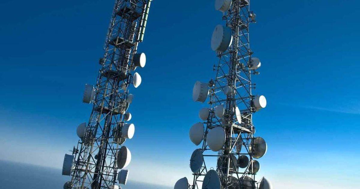 Telecommunications masts serving Nigerian cities